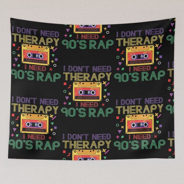Item preview, I Dont Need Therapy I Need 90S Rap Music Cassette Tape designed and sold by Jindohu58299.