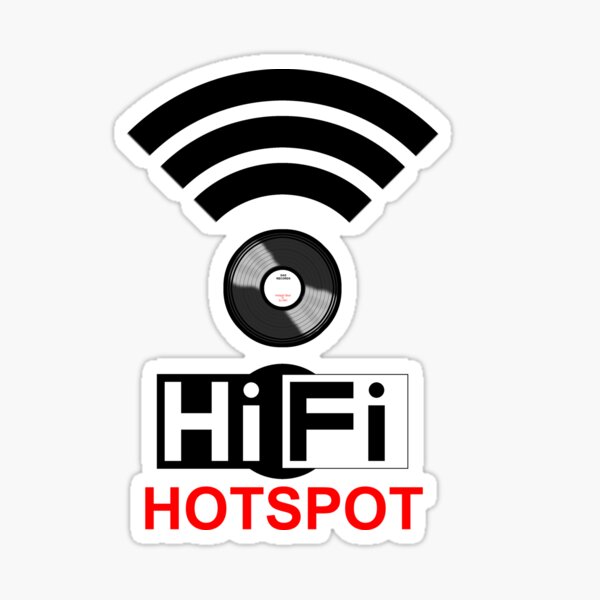 HiFi Hotspot Sticker