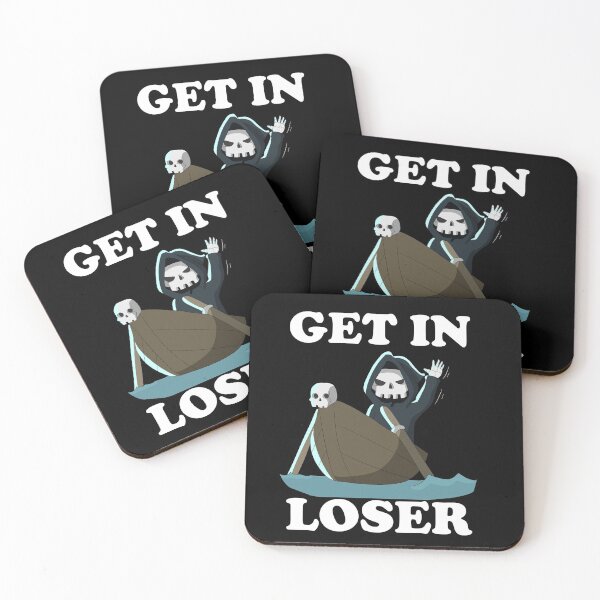 Item preview, Grim Reaper get in loser  designed and sold by Darkonescloset.