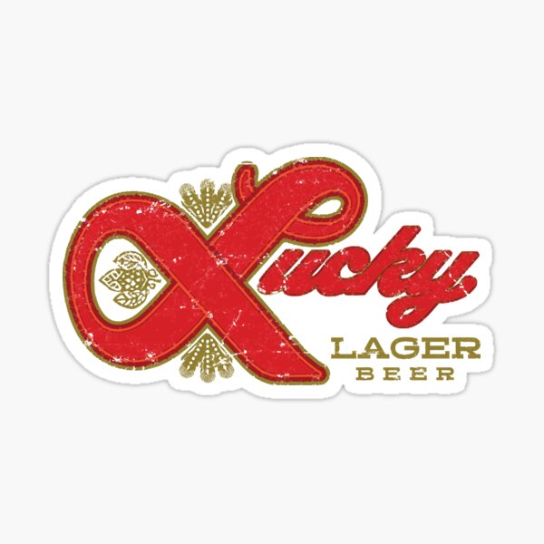 Lucky Lager Sticker