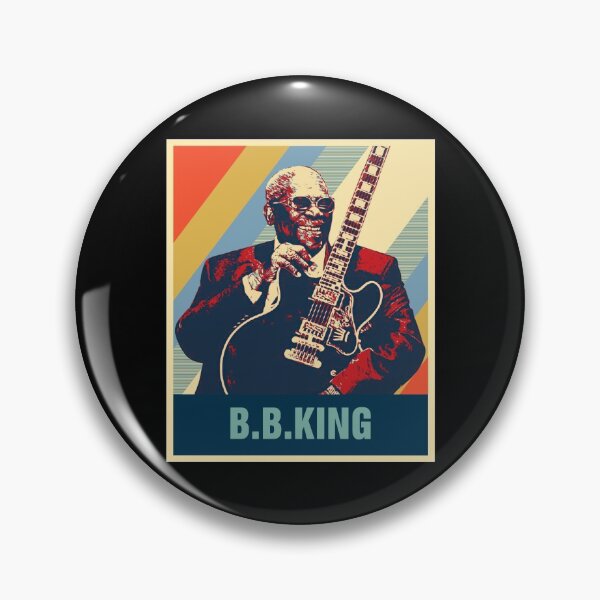 Item preview, Retro BB King Pop Art Portrait - Vintage Poster Style Men Women designed and sold by KingBZawadzka.