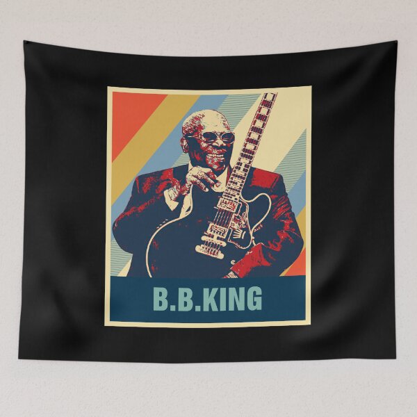 Item preview, Retro BB King Pop Art Portrait - Vintage Poster Style Men Women designed and sold by KingBZawadzka.