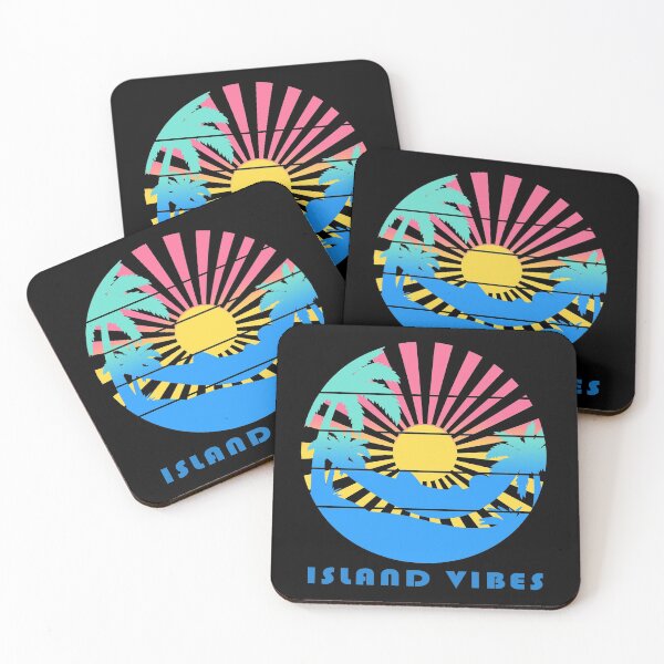 Item preview, Island Vibes Sunset Hammock sticker sheet designed and sold by MOP-tees.
