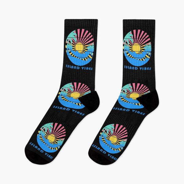 Item preview, Island Vibes Sunset Hammock sticker sheet designed and sold by MOP-tees.