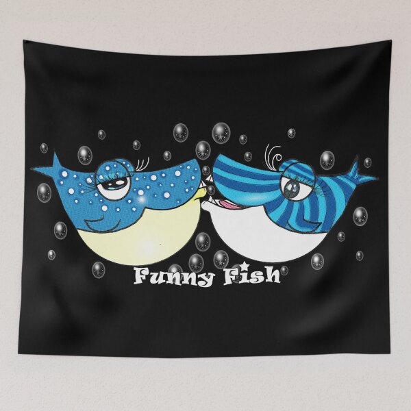 Item preview, Funny fish  designed and sold by Shirley cute art .