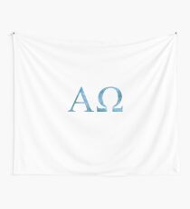 Alpha and Omega Wall Tapestry