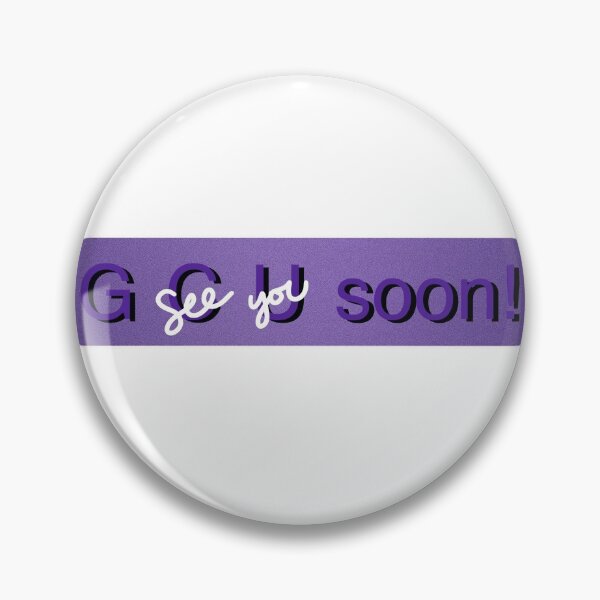 Item preview, G See You Soon Purple Rectangle designed and sold by Mghoward19.