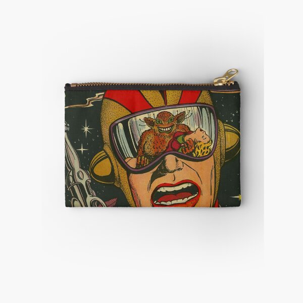 Item preview, Space Action Vintage Comic Book, Ray gun, Alien Monster, Rocket ship, outer space, universe, astronaut, space suit designed and sold by Nostrathomas66.