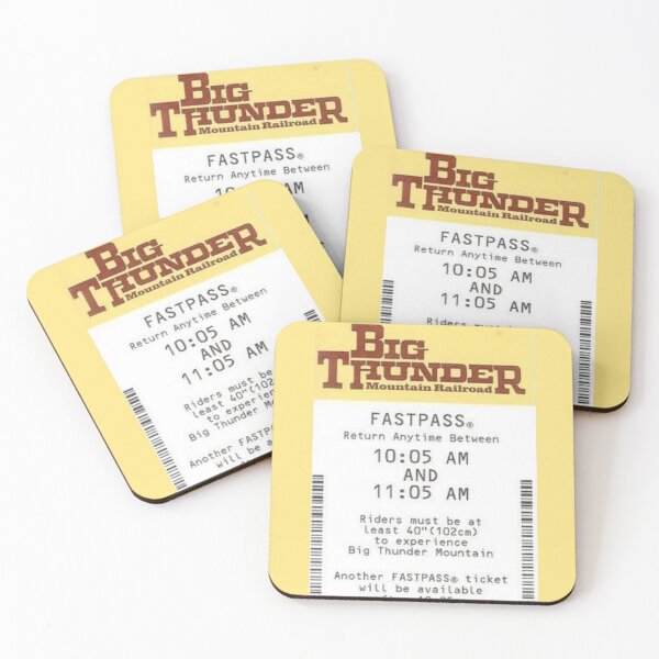 Item preview, Big Thunder Mountain Railroad Fastpass designed and sold by Pixie Dust Dreamer.