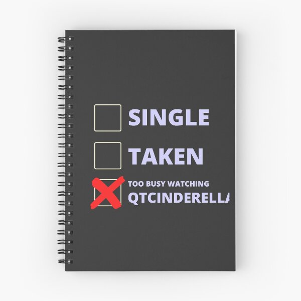 Item preview, QTCinderella Funny Single Taken designed and sold by LAST WEEK'S STOLEN AESTHETICS.