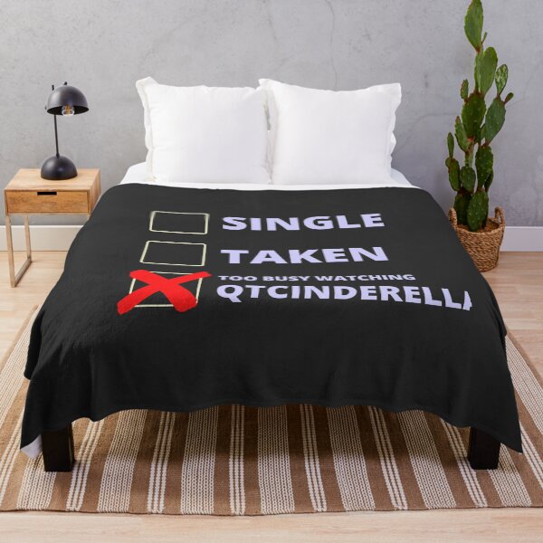 Item preview, QTCinderella Funny Single Taken designed and sold by LAST WEEK'S STOLEN AESTHETICS.