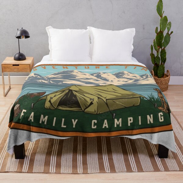 Item preview, Camping Dog designed and sold by IshitaPoint.