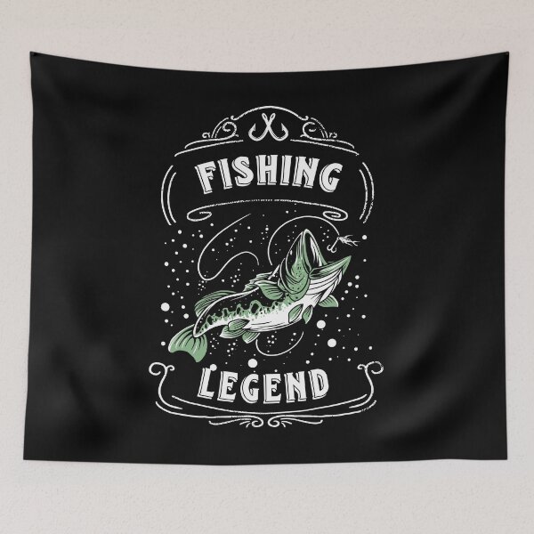 Item preview, Fishing Legend designed and sold by Uppercase Tees.