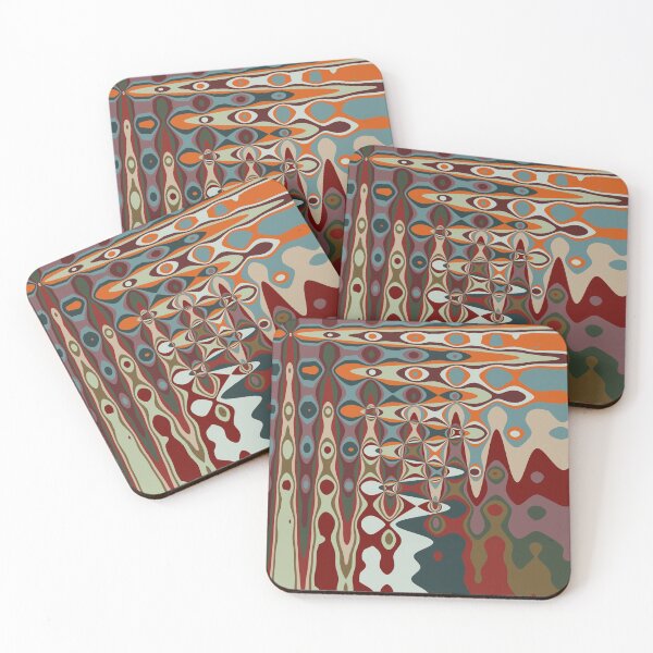 Item preview, Psychedelic Abstract Boho 1 designed and sold by MaryJaneRC.