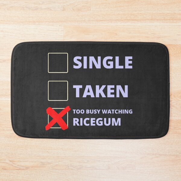Item preview, Ricegum Funny Single Taken designed and sold by LAST WEEK'S STOLEN AESTHETICS.