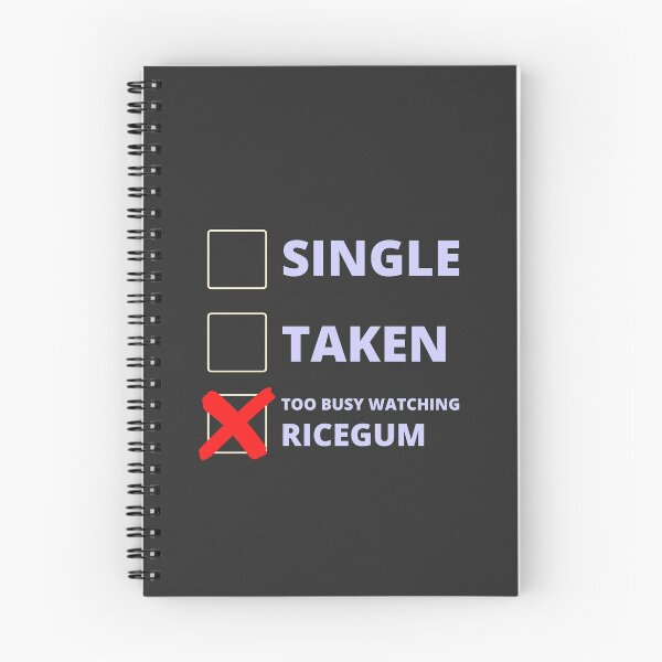 Item preview, Ricegum Funny Single Taken designed and sold by LAST WEEK'S STOLEN AESTHETICS.