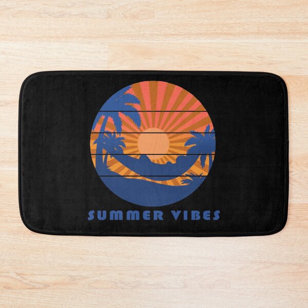 Item preview, SUMMER VIBES SUNSET HAMMOCK sticker sheet designed and sold by MOP-tees.