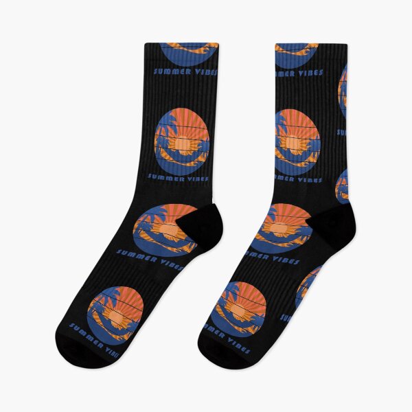 Item preview, SUMMER VIBES SUNSET HAMMOCK sticker sheet designed and sold by MOP-tees.