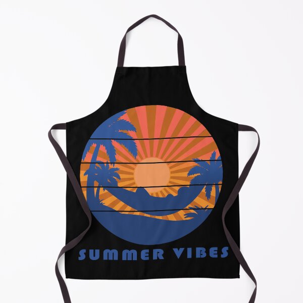 Item preview, SUMMER VIBES SUNSET HAMMOCK sticker sheet designed and sold by MOP-tees.