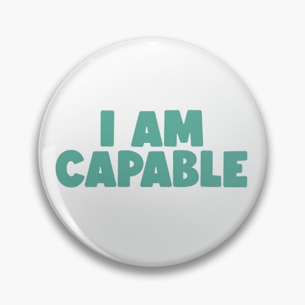 Item preview, I AM CAPABLE designed and sold by EvyStickersx.