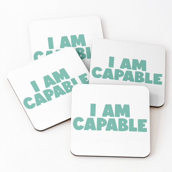 Item preview, I AM CAPABLE designed and sold by EvyStickersx.