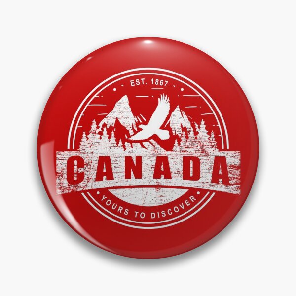 Item preview, Canada Mountains Yours to Discover Outdoor Lovers Canadian Nature Love - wht designed and sold by Hurriyyatee.