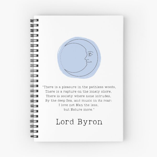 Item preview, "There is a pleasure in the pathless woods" designed and sold by BookberryGarden.