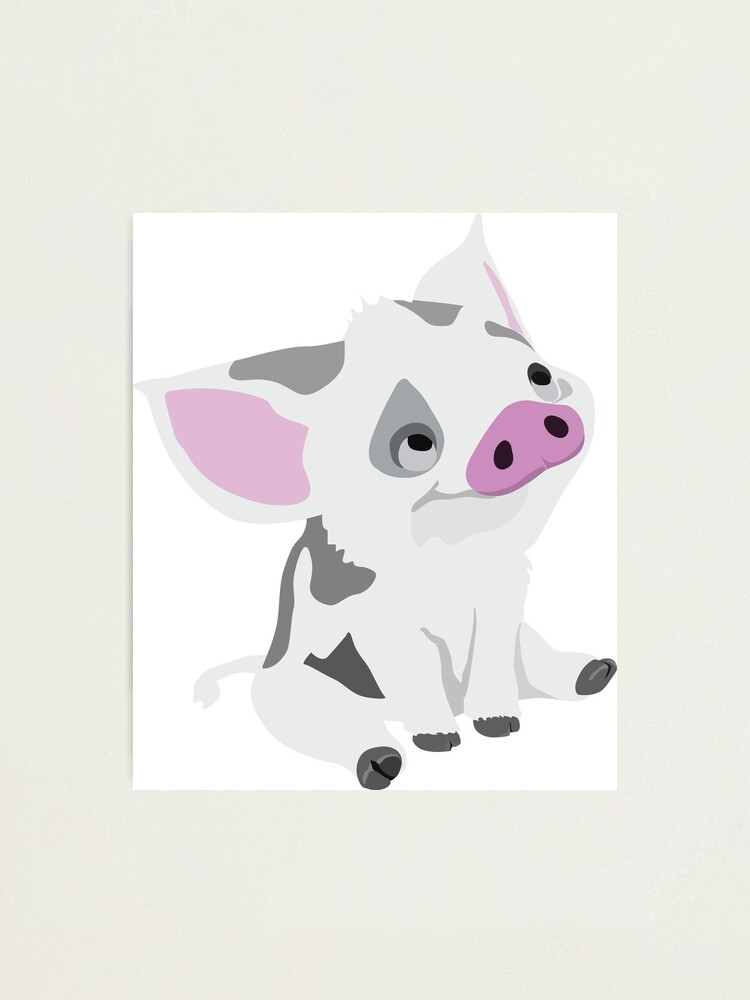 "Pua from Moana" Photographic Print for Sale by cwdogs313 | Redbubble