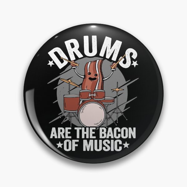 Artikelvorschau, Drums sind der Speck der Musik Drummer Bacon Gift Funny entworfen und verkauft von labrumitt.