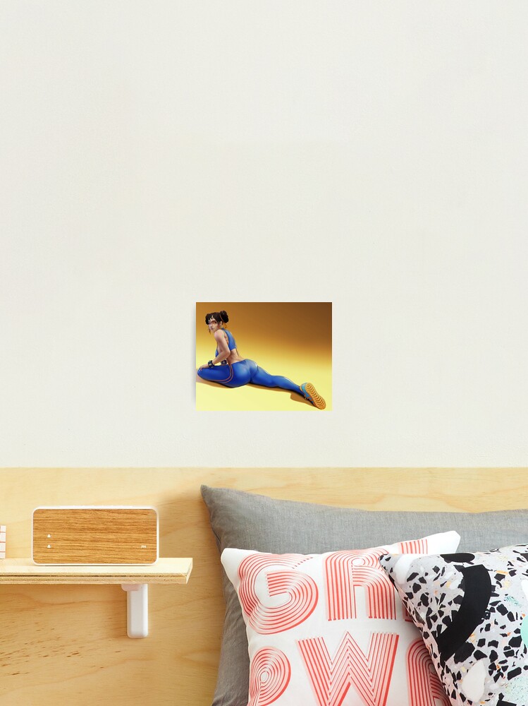 Chun Li Modeling Poster for Sale by HisAndHerShirts