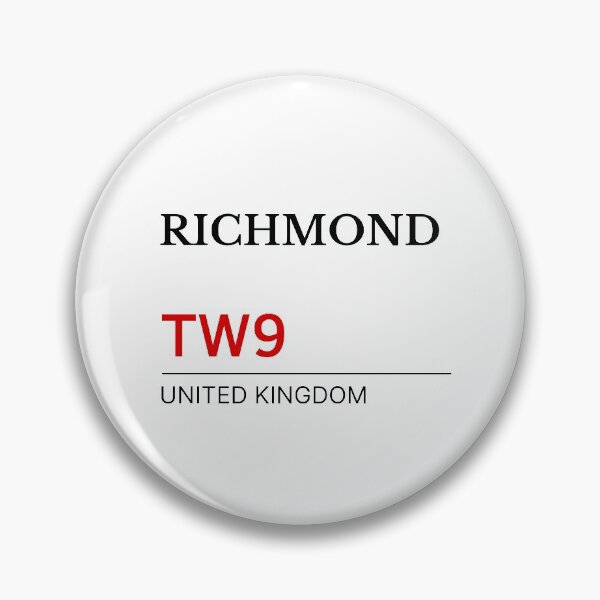 Item preview, Postcode Richmond TW9 United Kingdom designed and sold by Yayatachdiyat0.