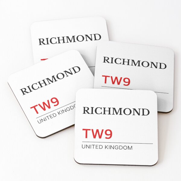 Item preview, Postcode Richmond TW9 United Kingdom designed and sold by Yayatachdiyat0.