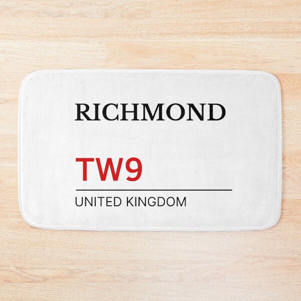 Item preview, Postcode Richmond TW9 United Kingdom designed and sold by Yayatachdiyat0.