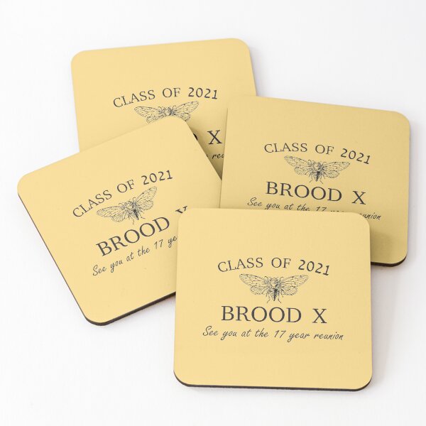 Item preview, Brood X Class of 2021 designed and sold by FiaFiaPress.