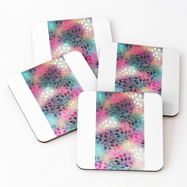 Item preview, Flat Design, Spring Leaves with shiny and colourful! designed and sold by taherismail.