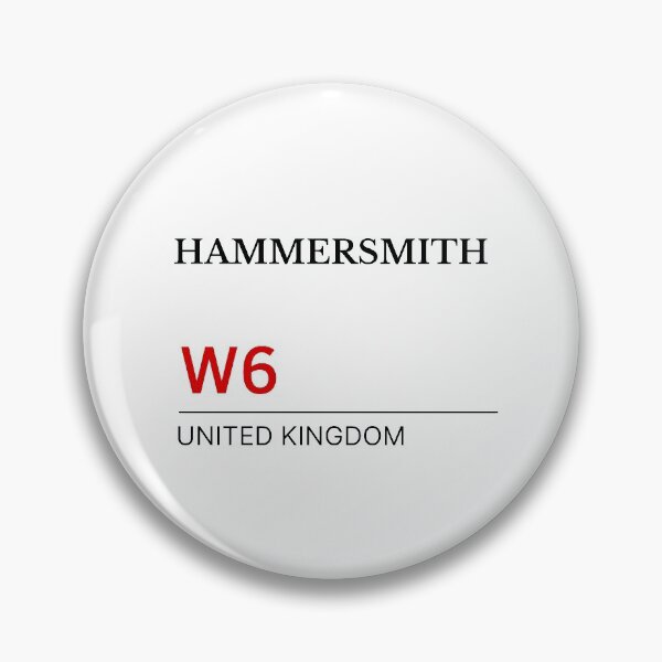Item preview, Postcode Hammersmith W6 United Kingdom designed and sold by Yayatachdiyat0.