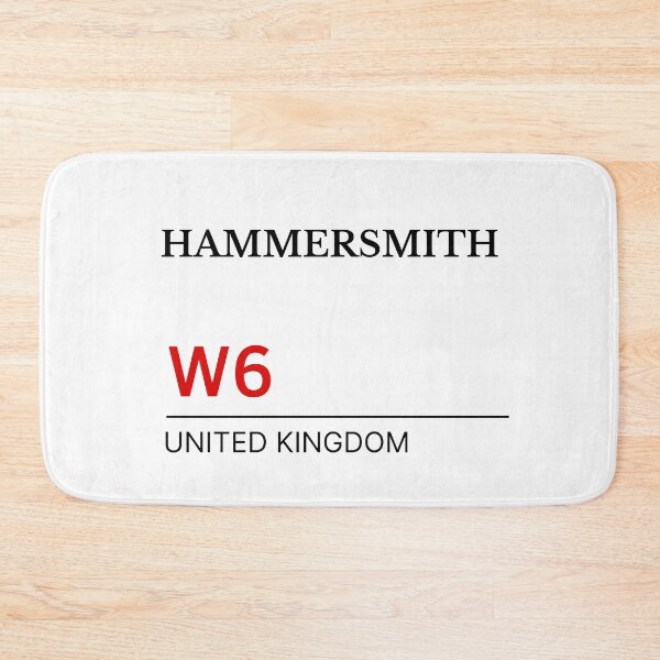 Item preview, Postcode Hammersmith W6 United Kingdom designed and sold by Yayatachdiyat0.