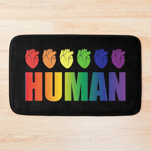 Item preview, Pride Human Rainbow Anatomical Hearts  designed and sold by QuidnuncDesigns.