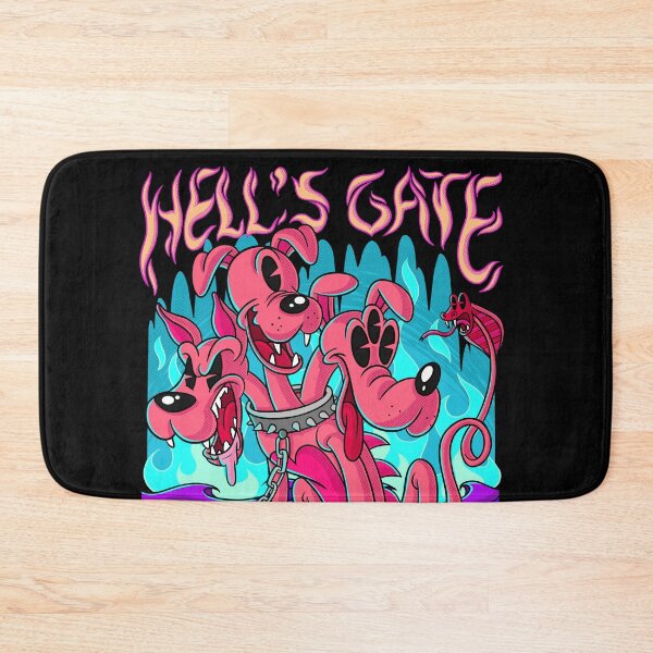 Item preview, Blackcraft Kawaii Cerberus Hell's Gate Retro Cartoon Pastel Goth designed and sold by AlteregoShop.