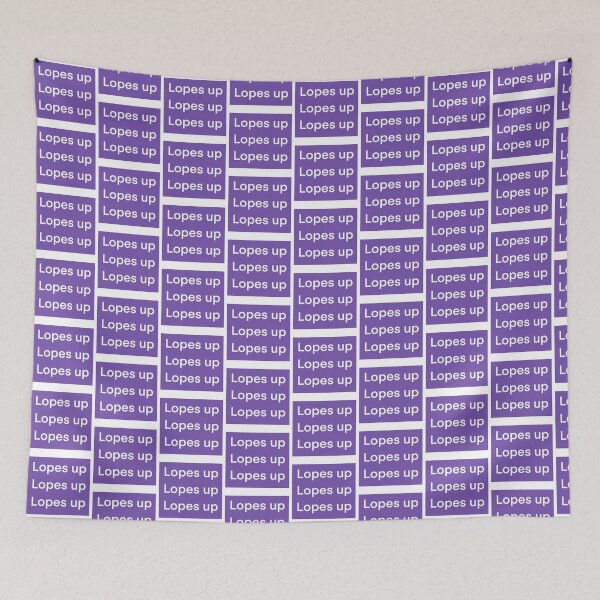 Item preview, Lopes Ups Repeating Purple Square designed and sold by Mghoward19.
