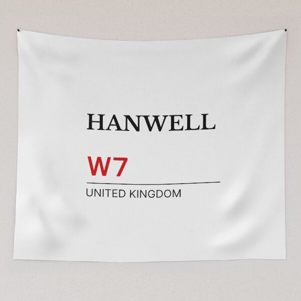 Item preview, Postcode Hanwell W7 United Kingdom designed and sold by Yayatachdiyat0.