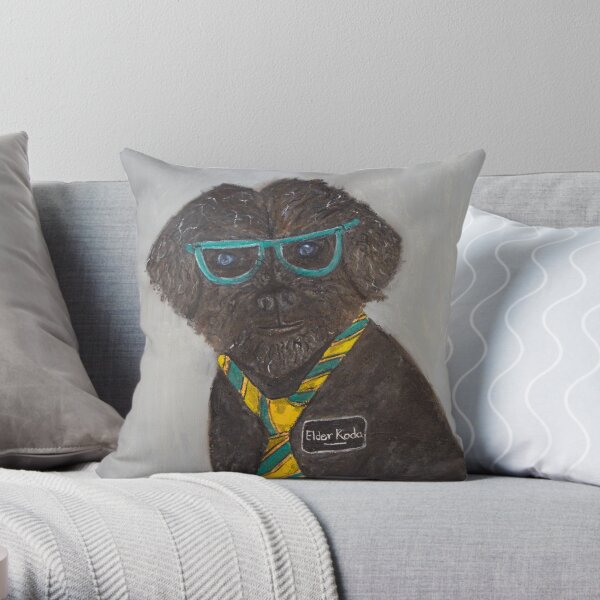 Elder Koda Throw Pillow