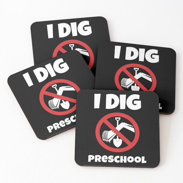 Item preview, I Dig Preschool designed and sold by Denti Kanys ⭐⭐⭐⭐⭐.
