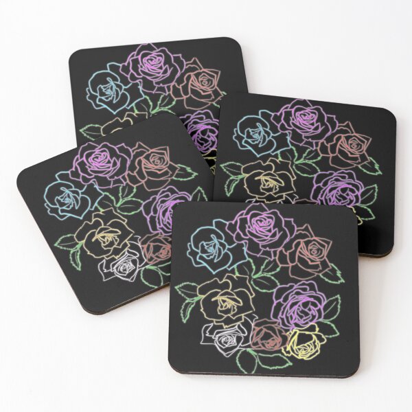 Item preview, Neon Rose Arrangement designed and sold by DrawvaNova.