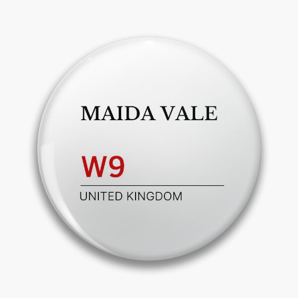 Item preview, Postcode Maida Vale W9  United Kingdom designed and sold by Yayatachdiyat0.