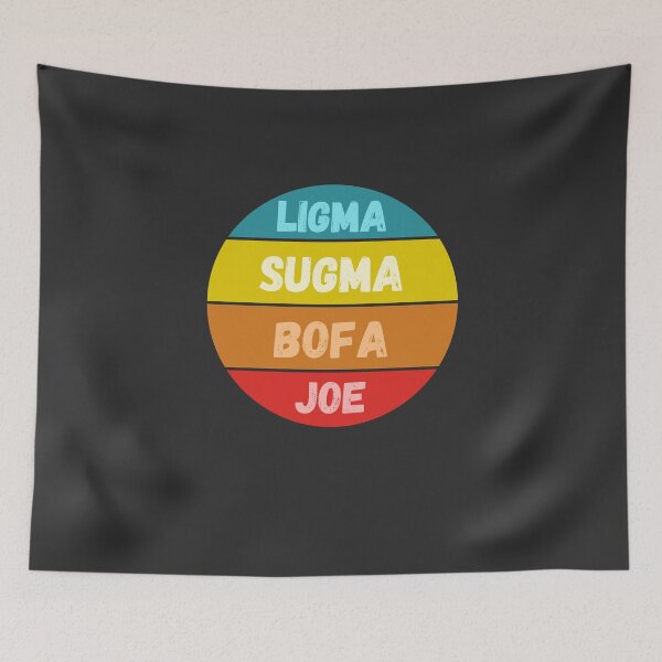 Item preview, ligma sugma bofa joe funny sunset meme designed and sold by LAST WEEK'S STOLEN AESTHETICS.