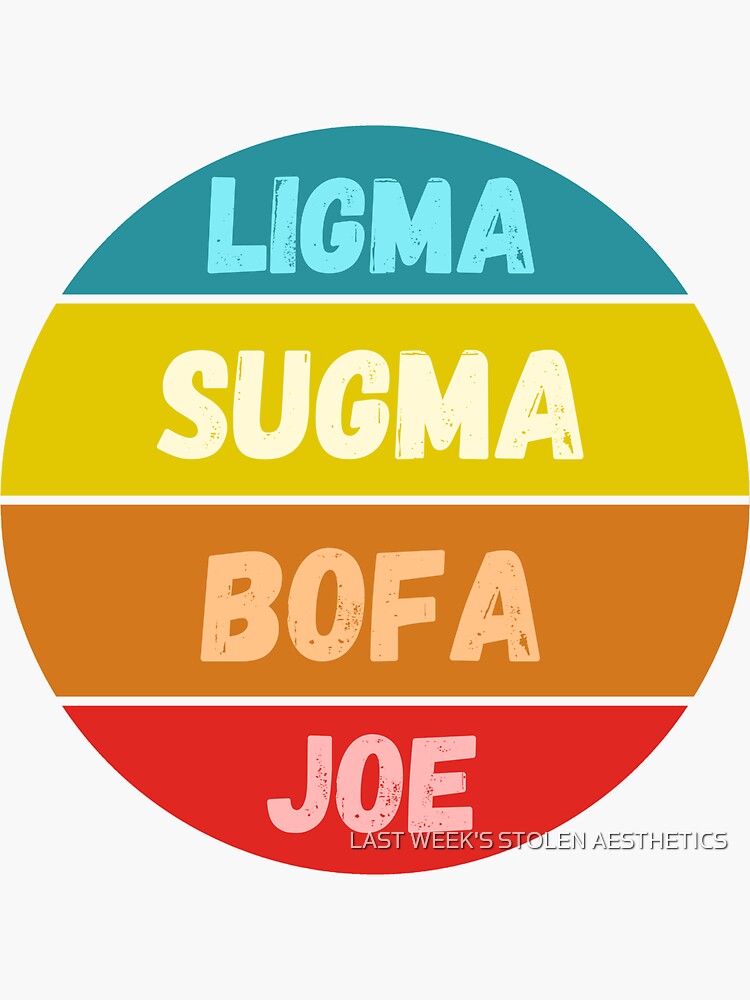 Ligma Memes Stickers for Sale