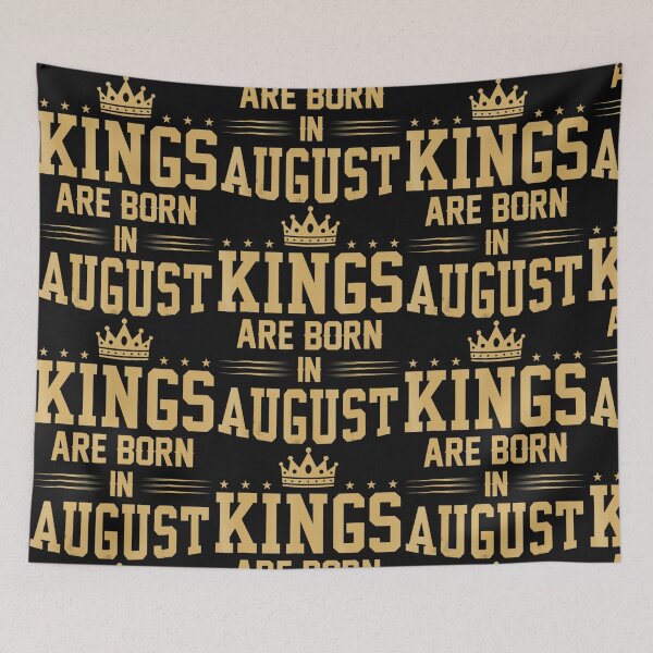Item preview, Kings Are Born In August T Shirt   Best Birthday Gift Idea designed and sold by Jindohu58299.