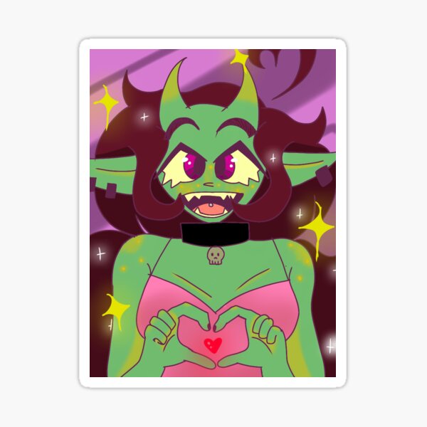 Item preview, Cute Monster Girl designed and sold by iamtrash01.