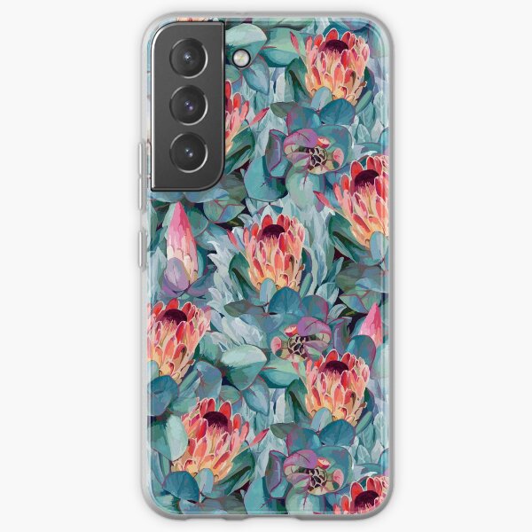 Protea Flowers Samsung Galaxy Soft Case